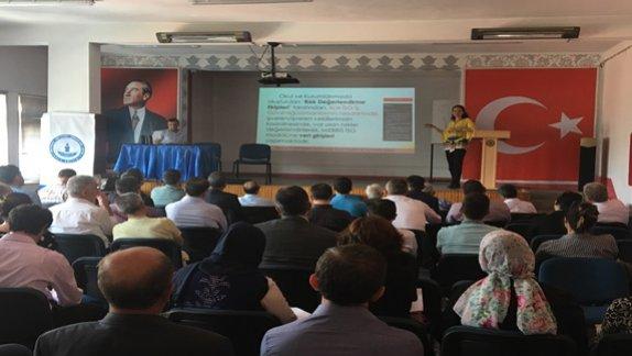 İSO Mali İhtiyaçların Yönetimi ve Yardım Eğitimleri Bilgilendirme Toplantısı Yapıldı.