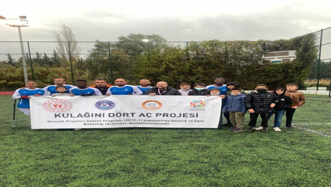Kulağını Dört Aç Projesi Kapsamında Ampute Futbol Takımı Ziyaret Edildi